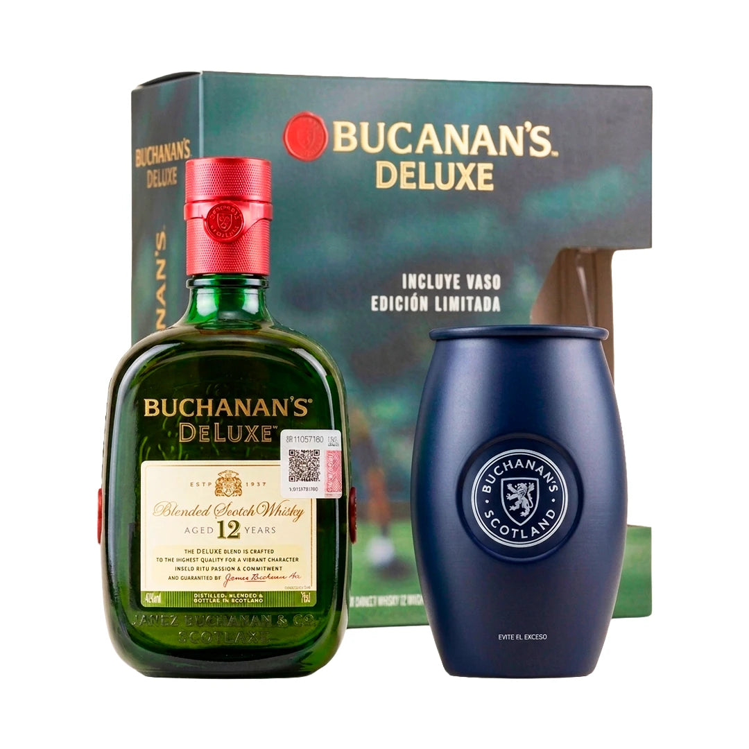 Whisky Buchanan S 12 Años 750 Ml Con Conmemorativo Nfl