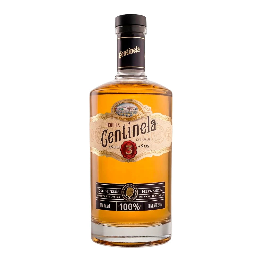 Tequila Centinela Añejo 3 Años 100% Reserva Exclusiva 750 Ml