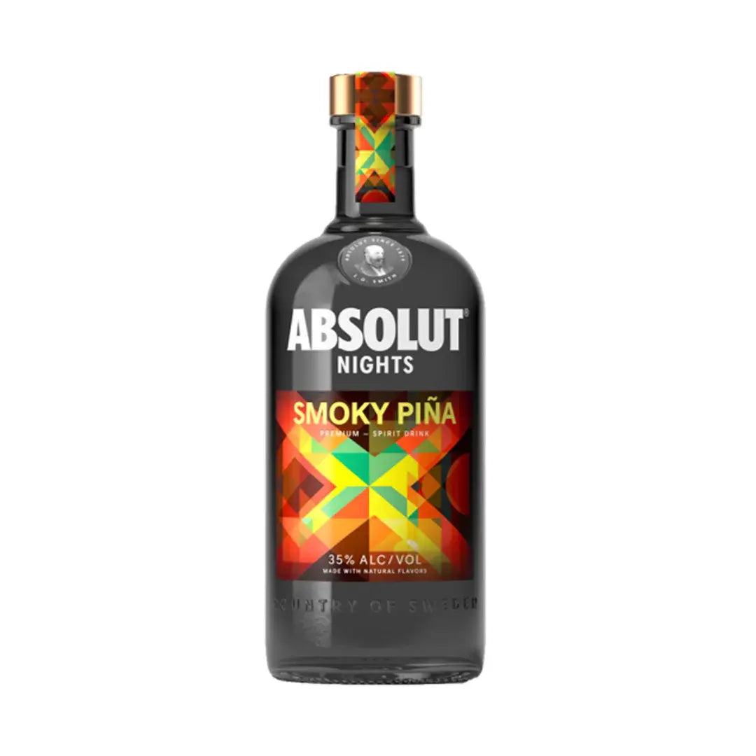 Vodka Absolut Night Smoky Piña 700 Ml - Corpovino