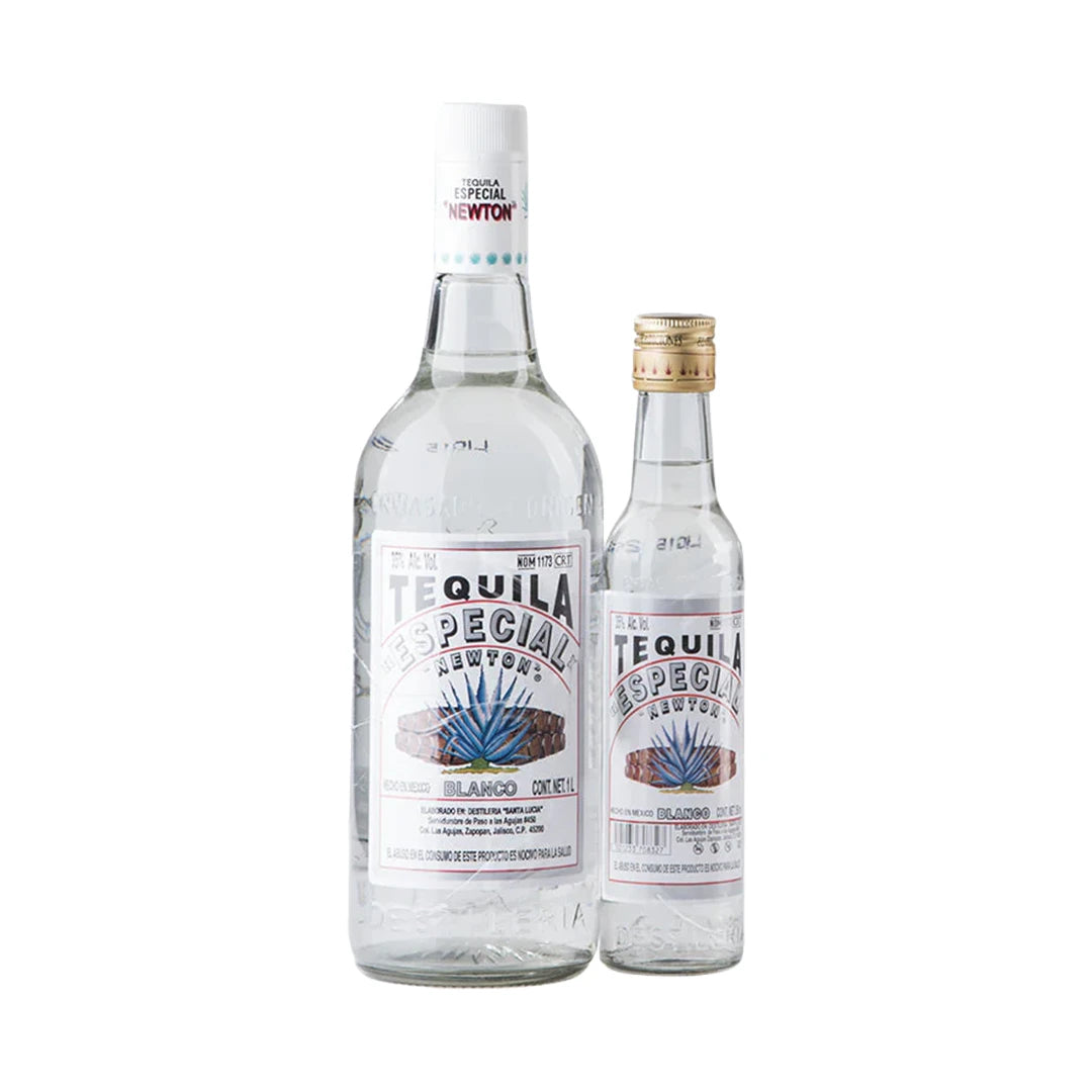 Tequila Especial Newton Blanco 1000 ml con 250 ml