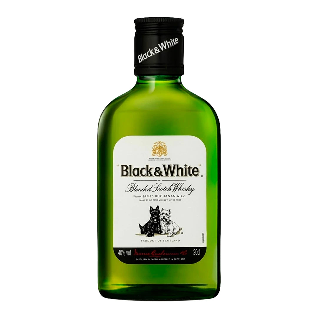 Whisky Black & White Scotch 200 ml