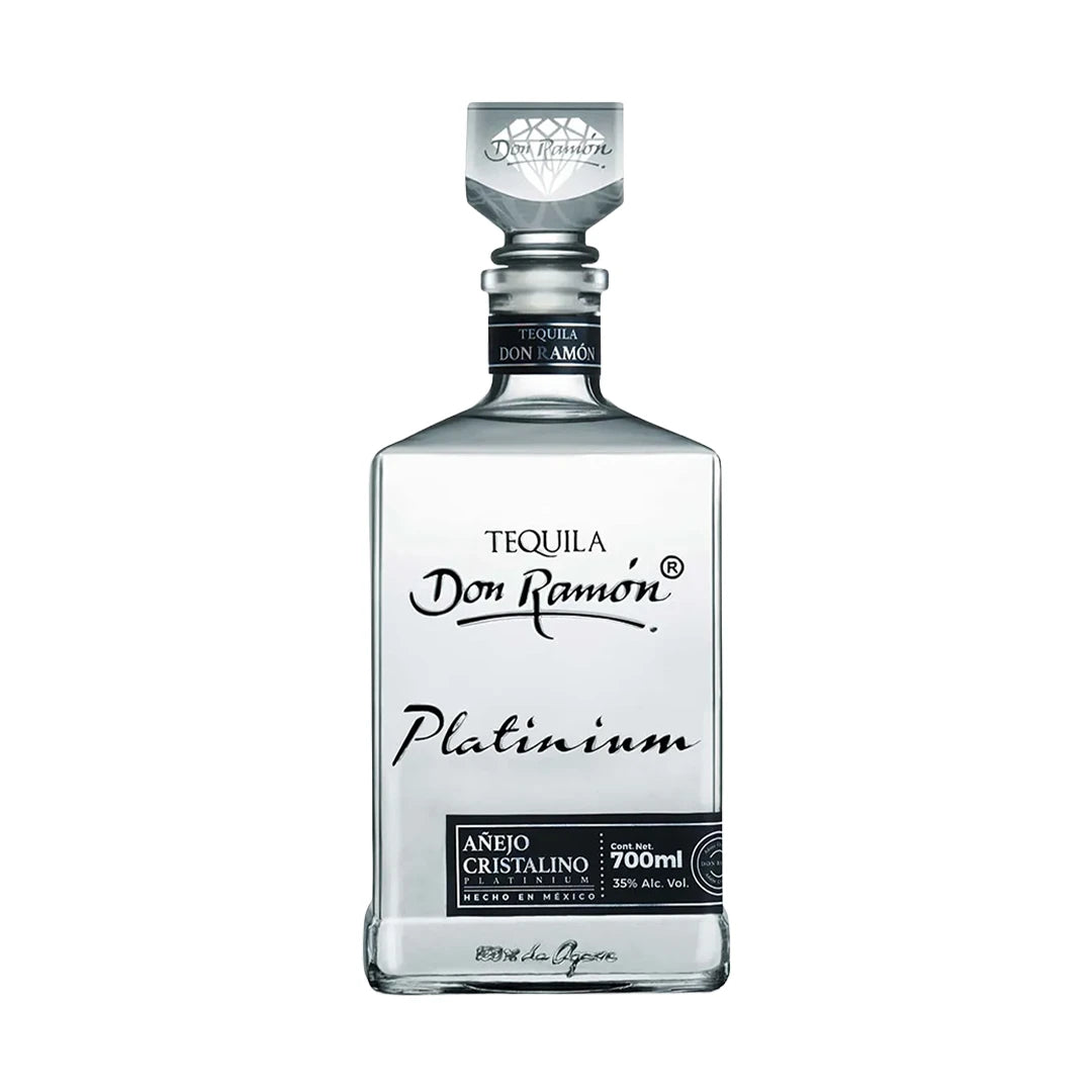 Tequila Don Ramón Añejo Cristalino Platinum 750 ml