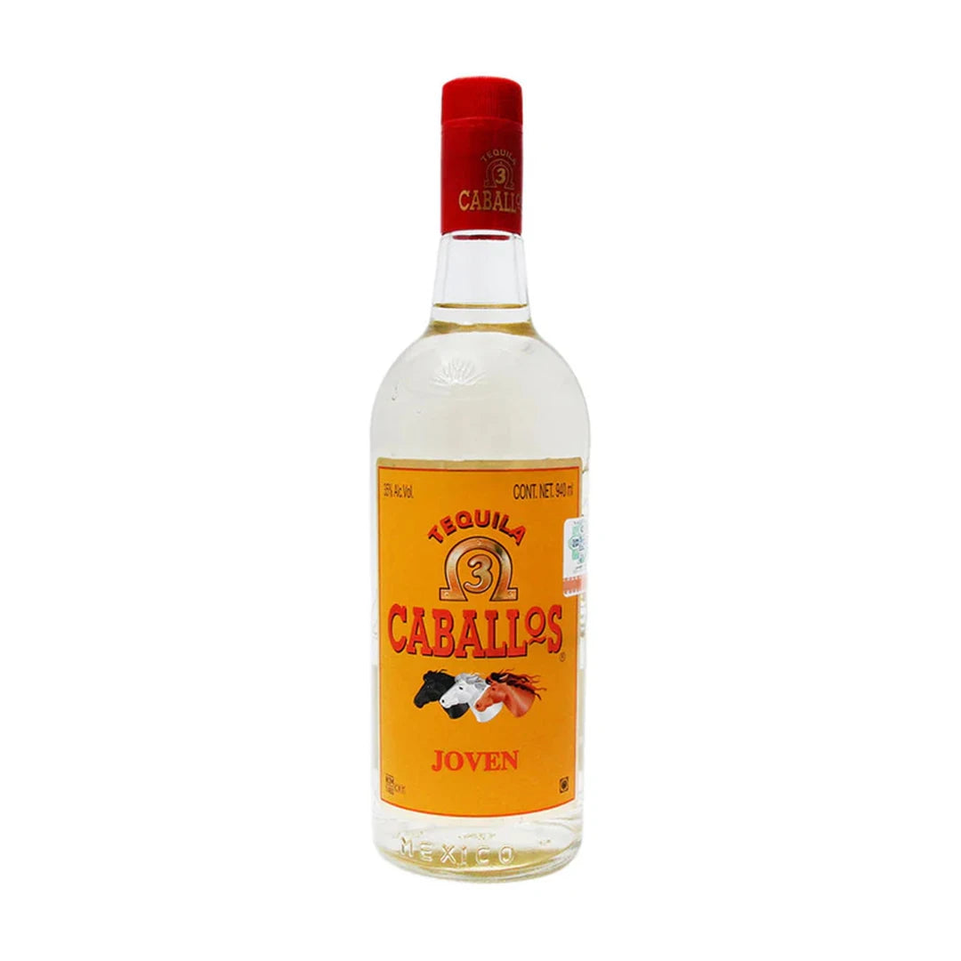Tequila 3 Caballos Joven 250 Ml