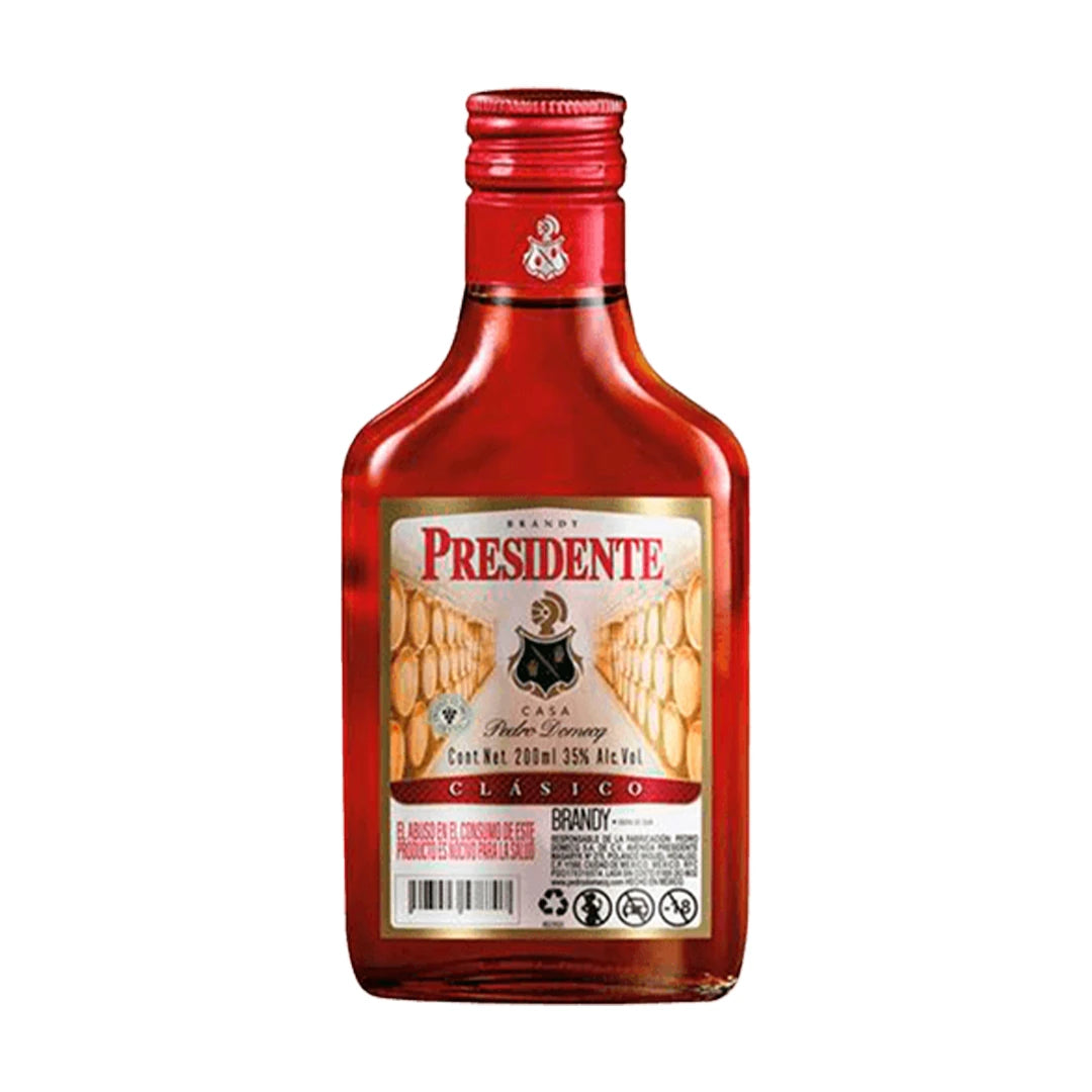Brandy Presidente Clásico 200 Ml