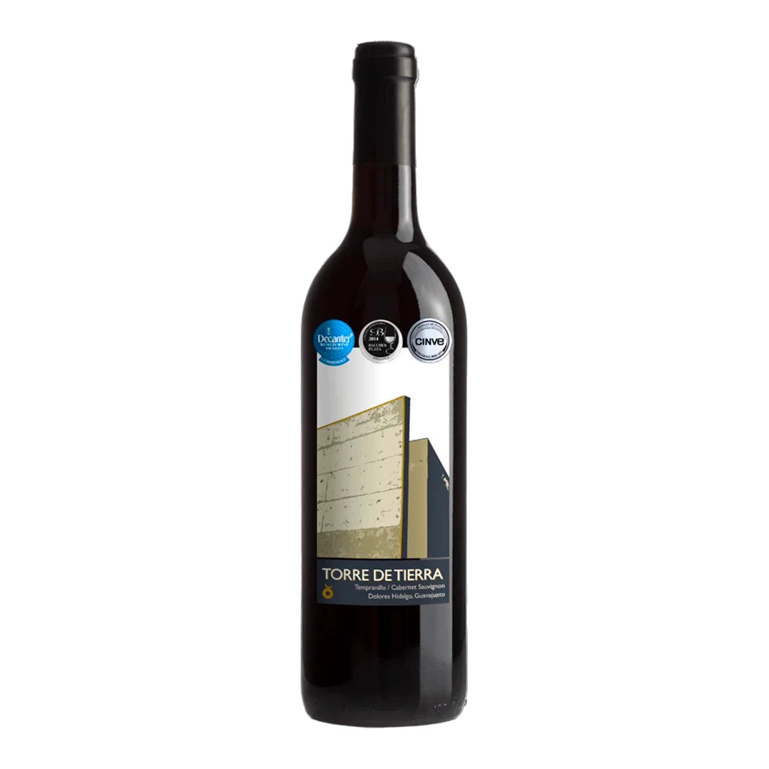 Vino Tinto Torre de Tierra Tempranillo Cabernet Sauvignon Syrah 750 ml