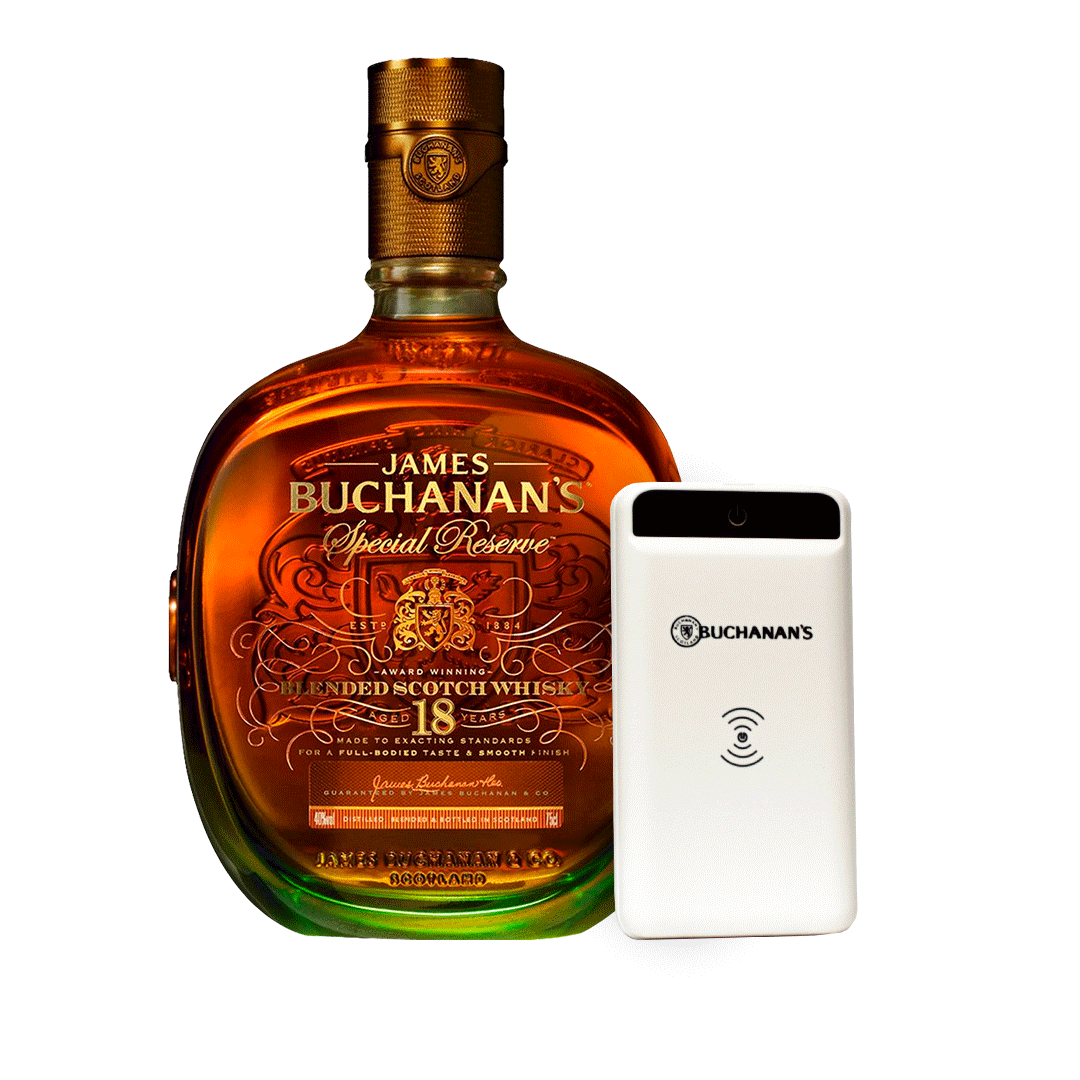 Whisky Buchanan's 18 Años 750 Ml + Powerband Buchanan's - Corpovino