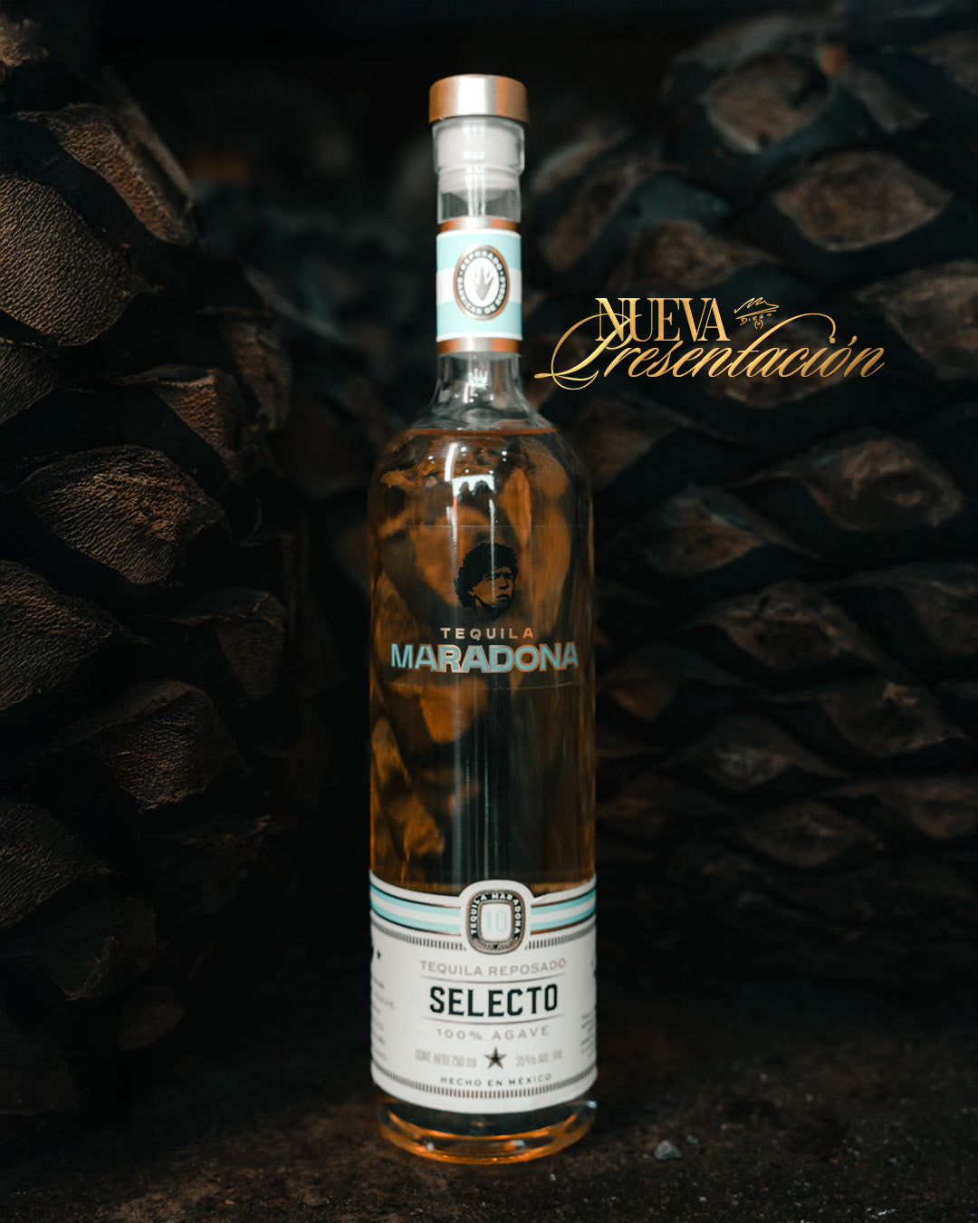 Tequila Reposado Maradona Selecto