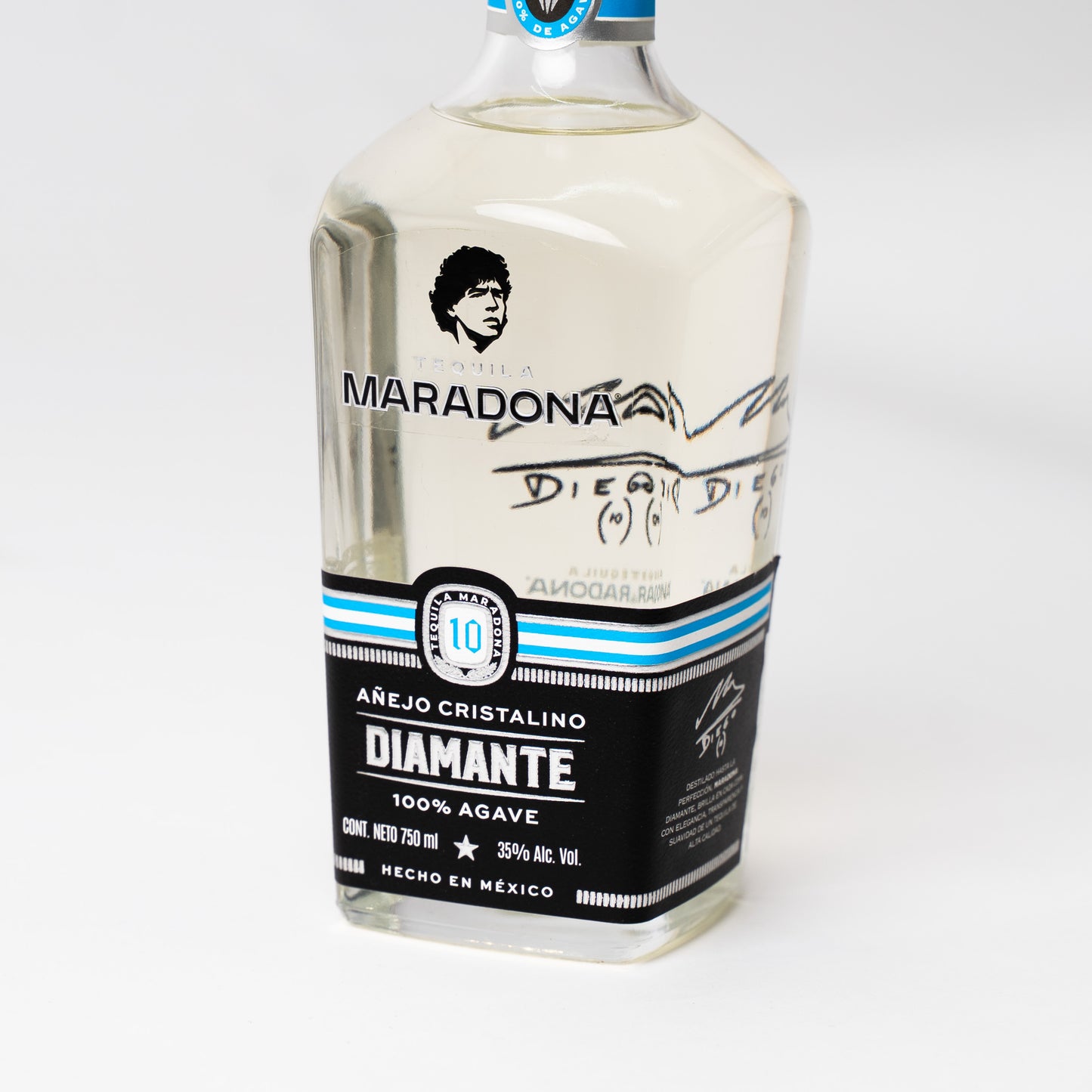 Tequila Maradona Añejo Cristalino 750 ml