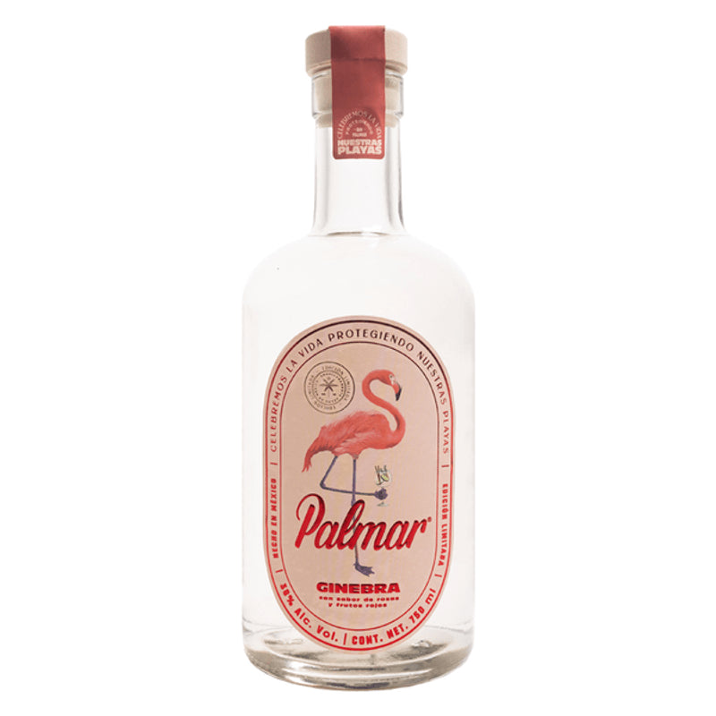 Ginebra Palmar Rosas y Frutos Rojos 750 Ml