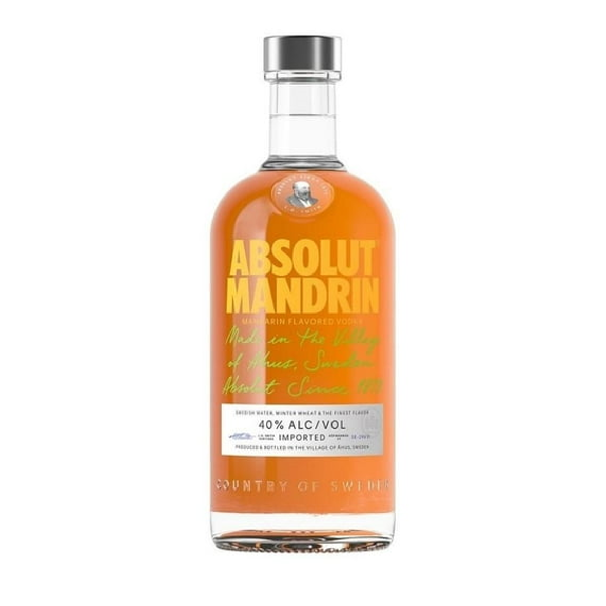 Vodka Absolut Mandarin 750 Ml - Corpovino