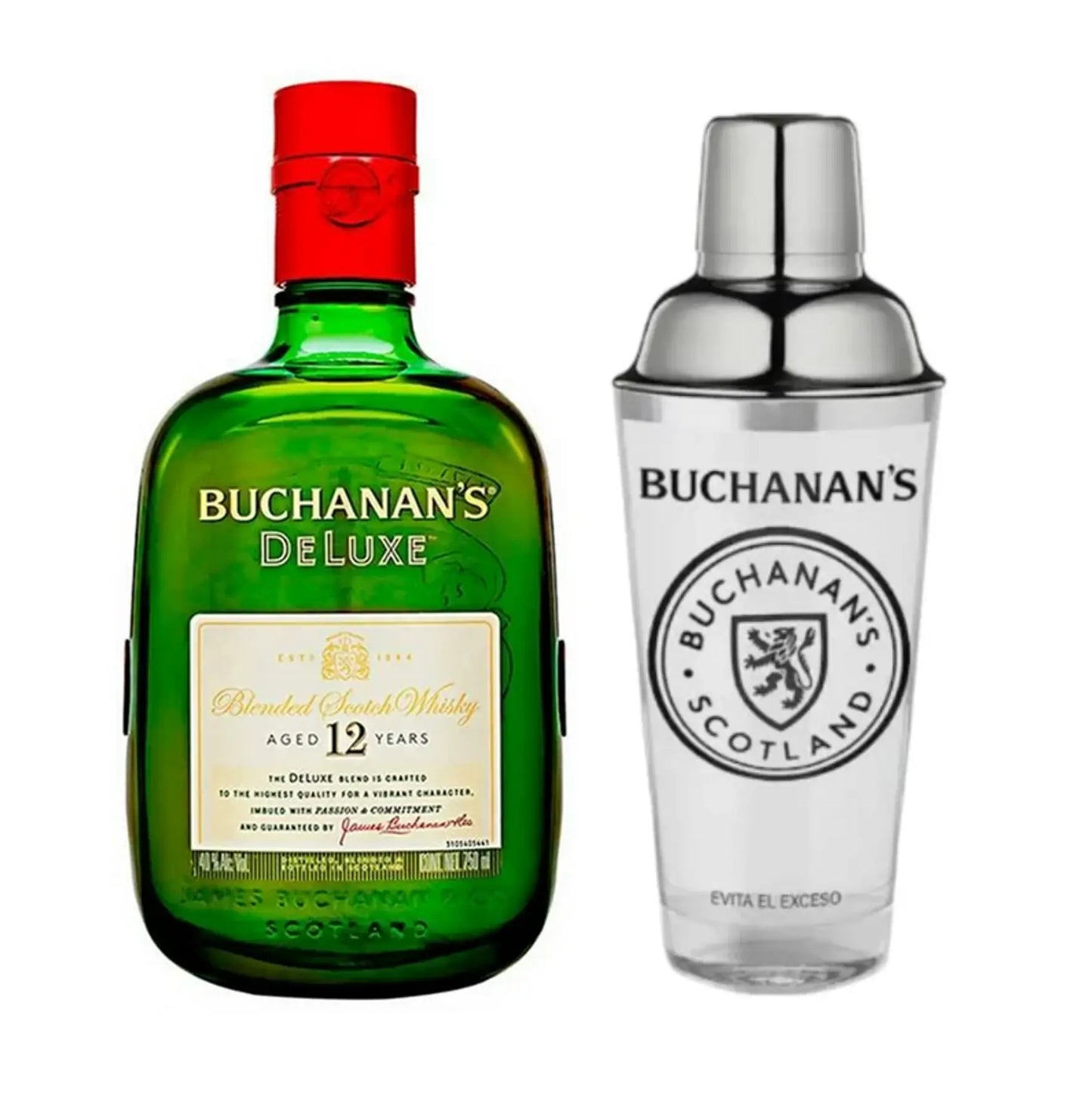 Whisky Buchanan´s 12 Años 750 Ml + Shaker Buchanan´s - Corpovino
