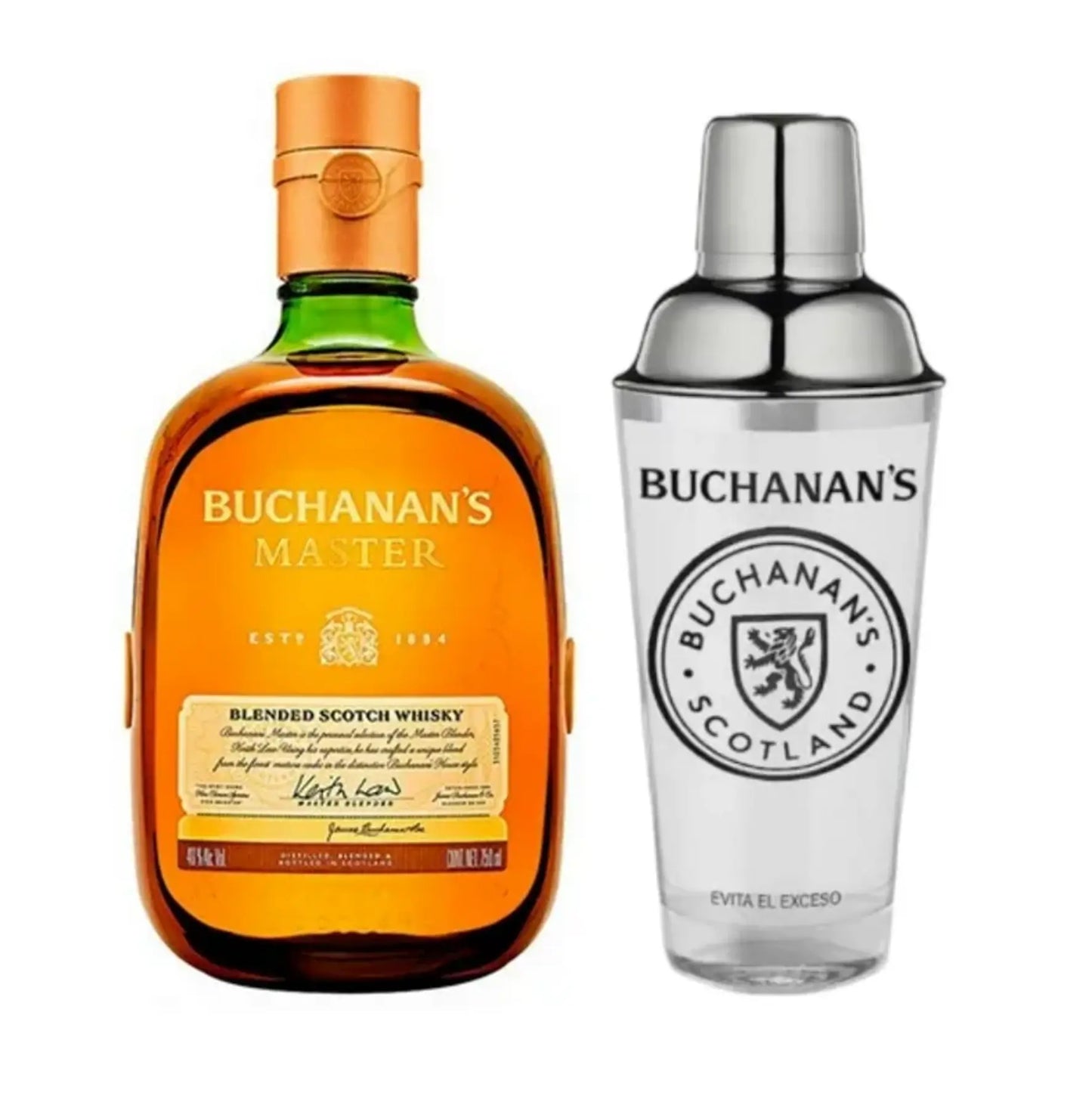 Whisky Buchanan's Master 750 Ml + Shaker Buchanan's - Corpovino