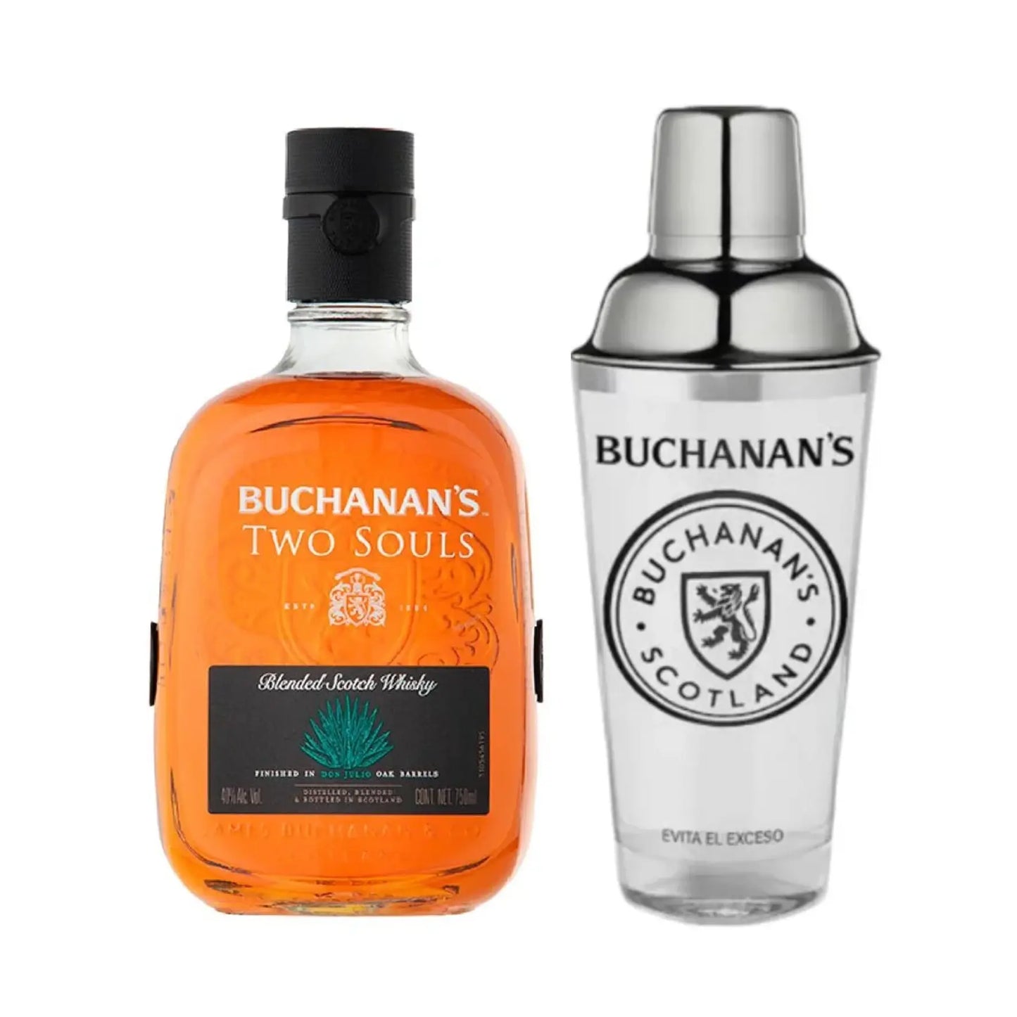 Whisky Buchanan's Two Souls 750 Ml + Shaker Buchanan's - Corpovino