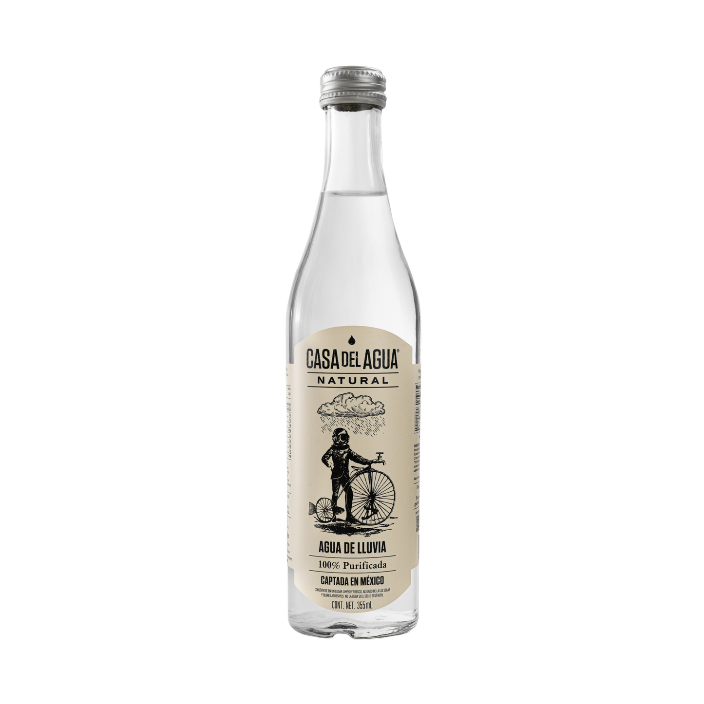 Agua de Lluvia Natural Casa del Agua 335 Ml