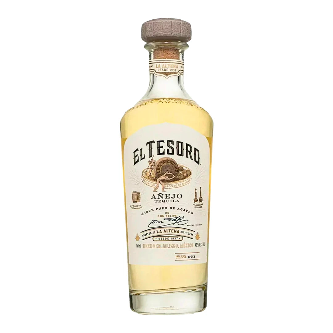 Tequila El Tesoro Añejo 750 Ml