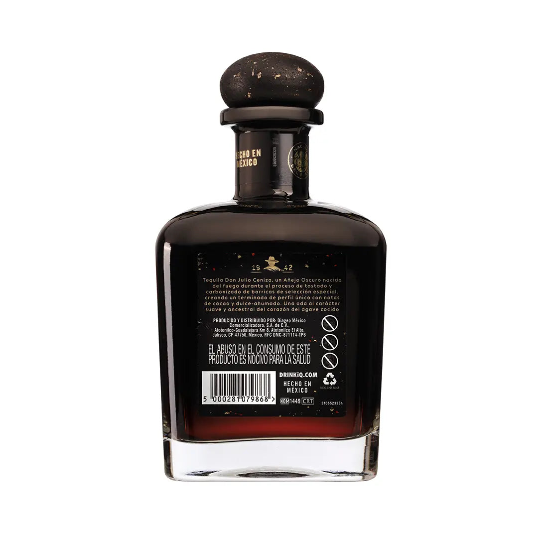 Tequila Don Julio Añejo Oscuro Edición Especial Ceniza 700 Ml