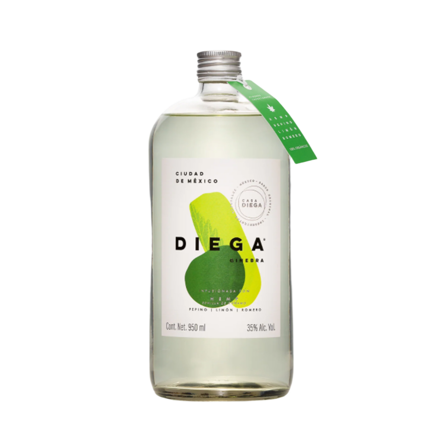 Ginebra Diega Pepino 950 Ml - Corpovino