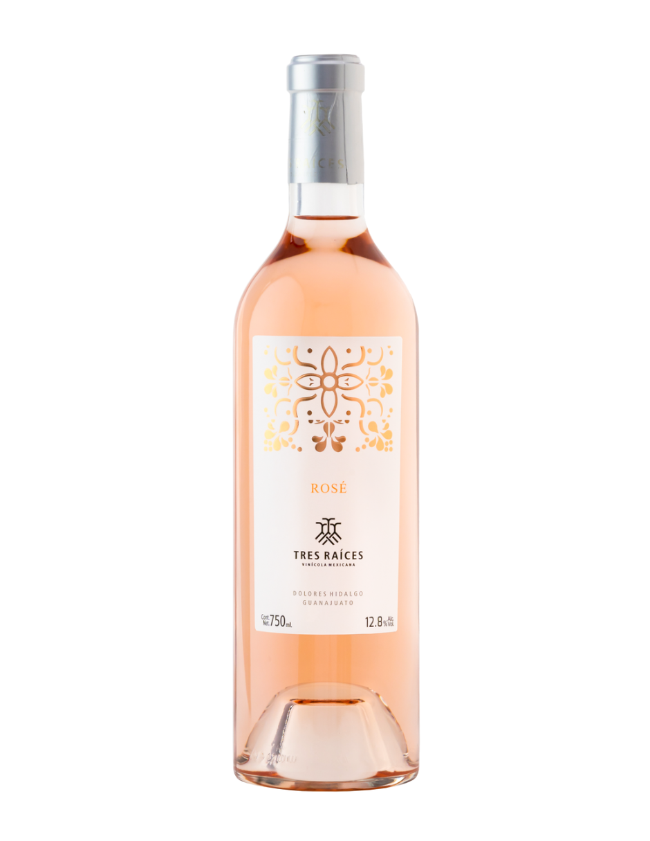 Vino Rosado Tres Raices Grenach Caladoc 750 Ml - Corpovino