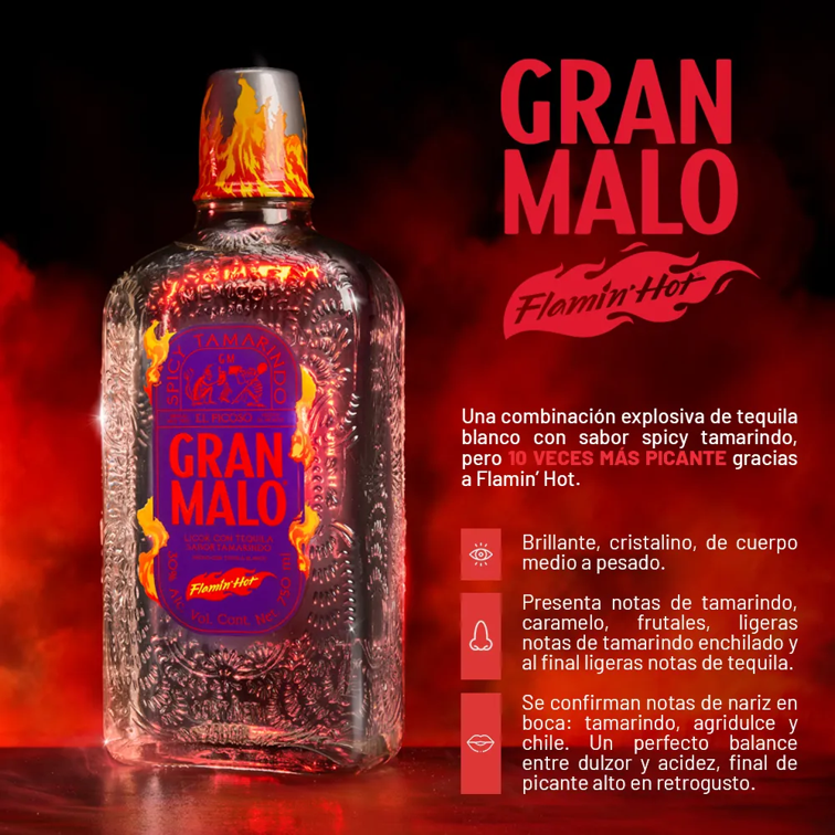Licor Gran Malo Flamin Hot - Corpovino