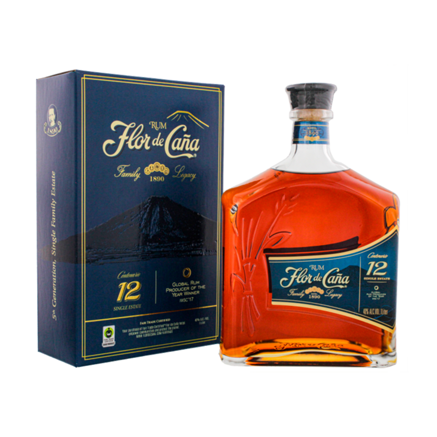 Ron Flor De Caña Centenario 12 Años 750 Ml - Corpovino