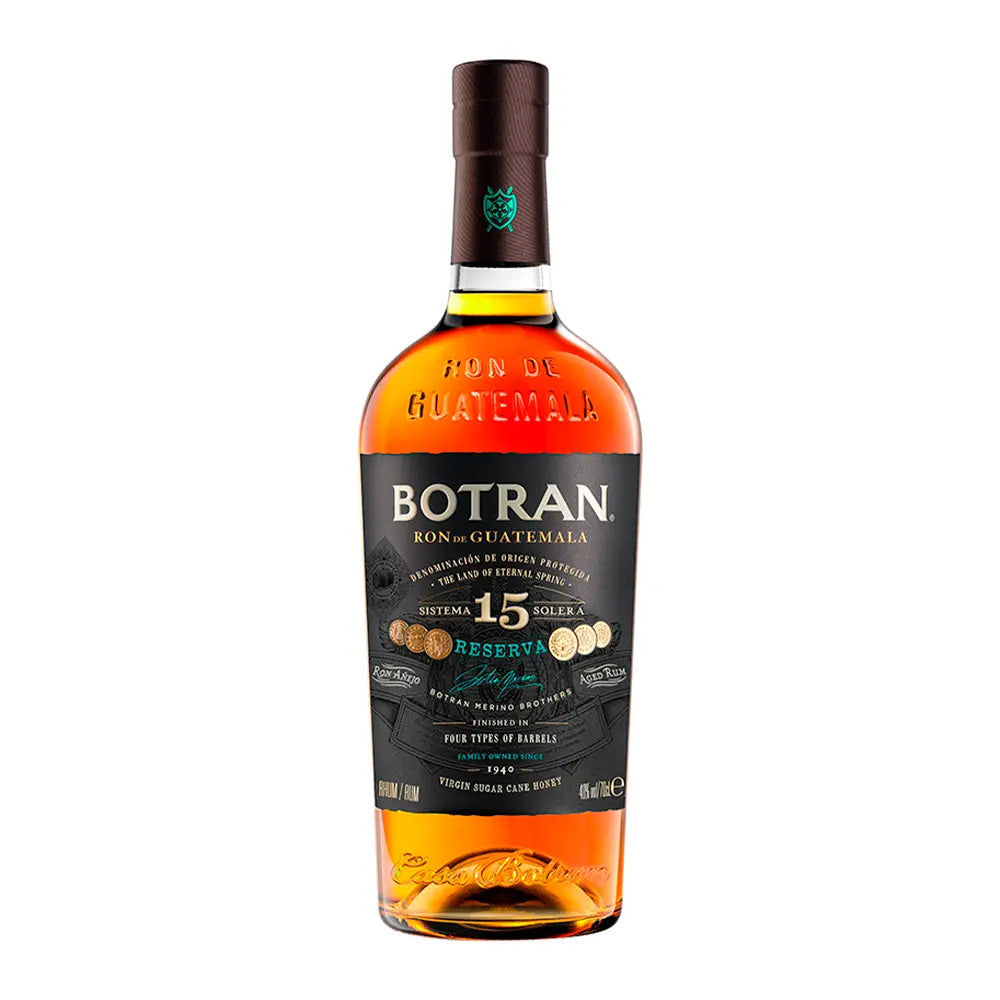 Ron Botran Solara AÑejo 15 AÑos 750 Ml - Corpovino