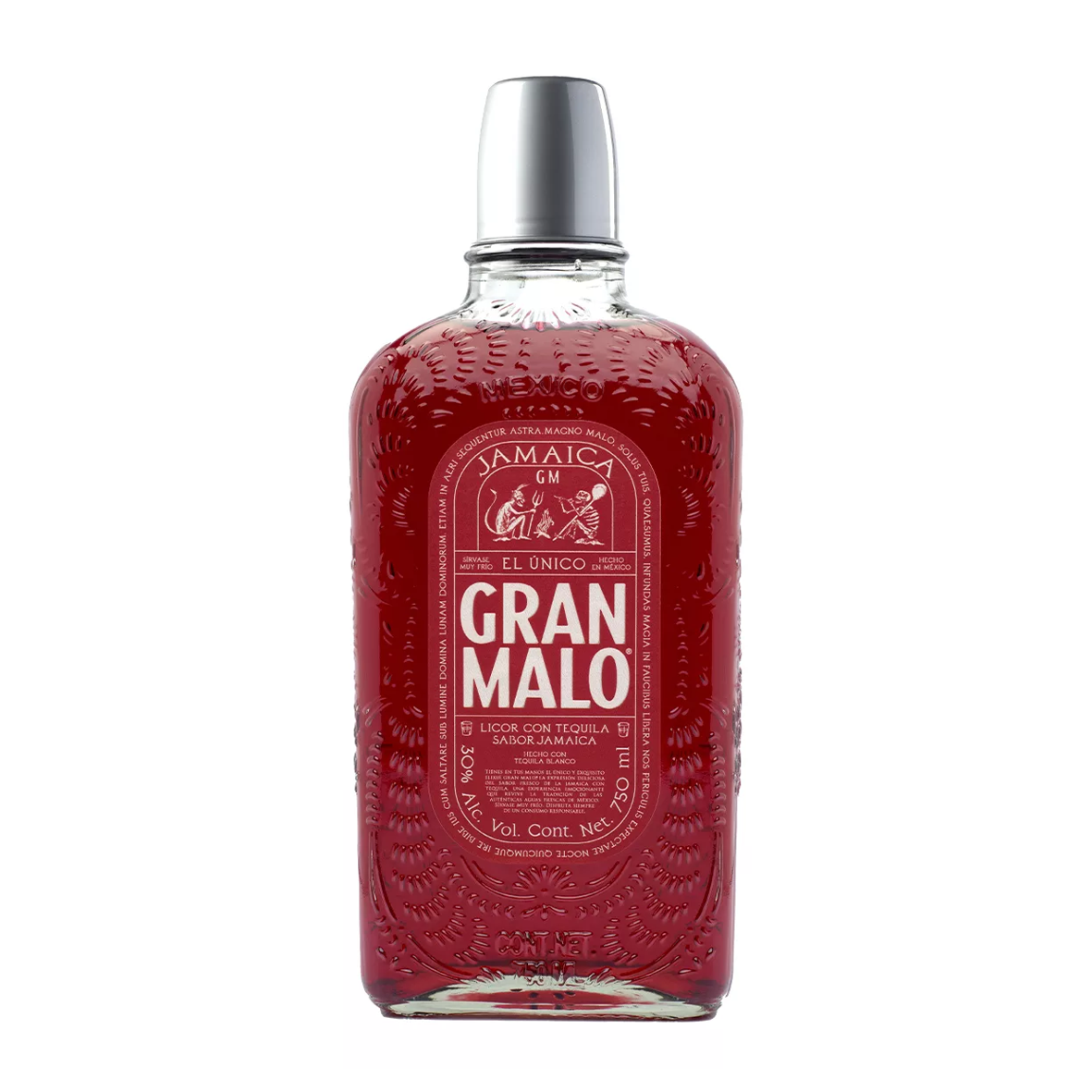 Licor De Tequila Gran Malo Jamaica 750ml - Corpovino