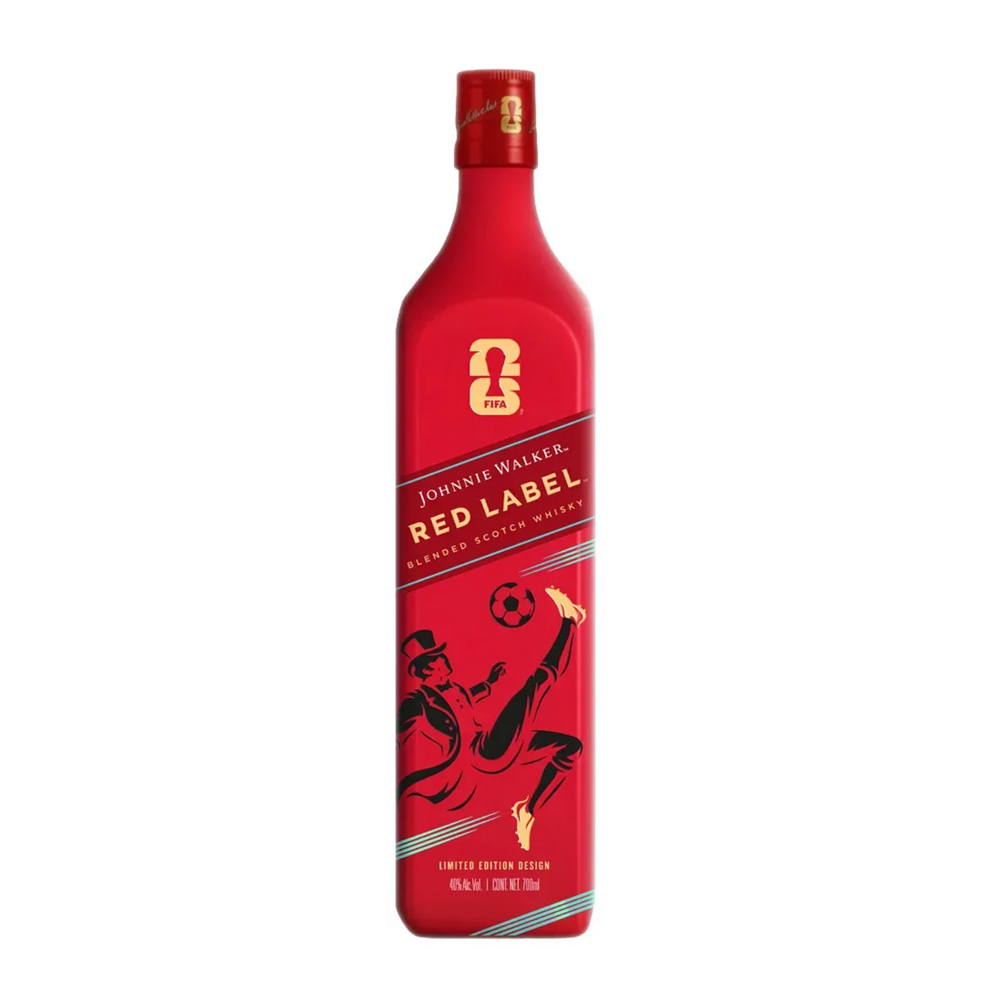 Whisky Johnnie Walker Red Label Ed. Mundial 700 Ml