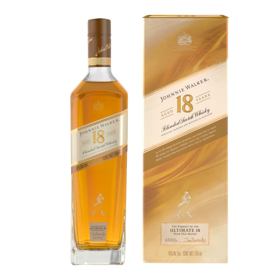 Whisky Johnnie Walker 18 Blend Scotch 750 Ml - Corpovino