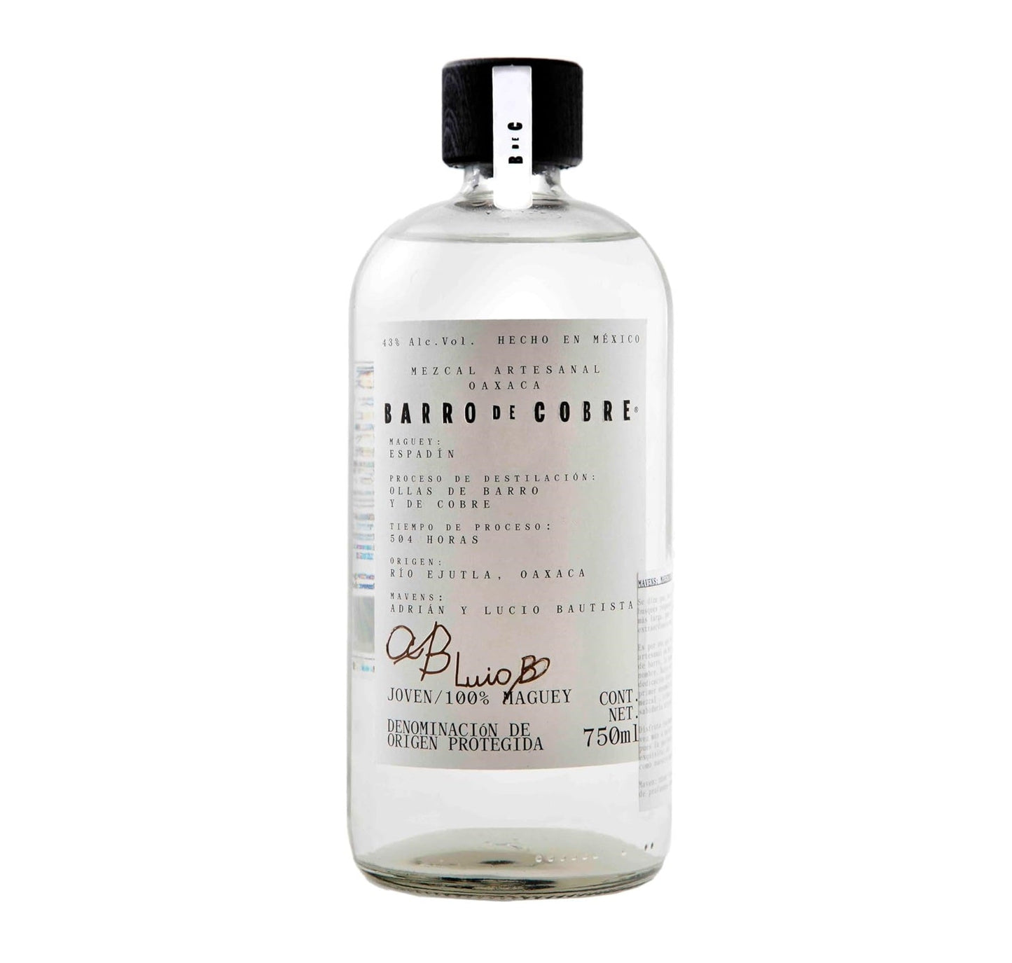Mezcal Barro De Cobre Espadin 750 Ml - Corpovino