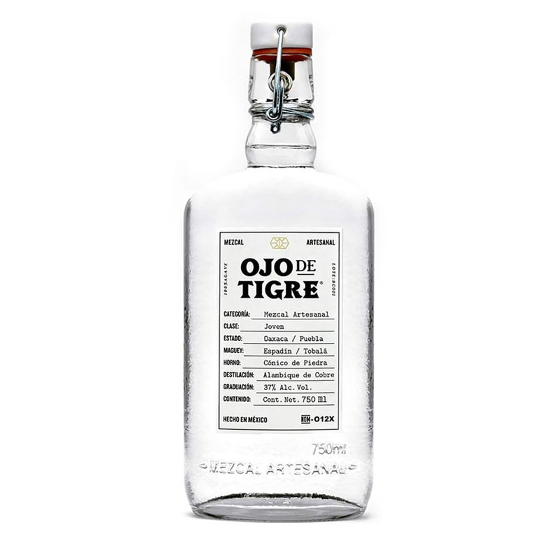 Mezcal Ojo De Tigre Joven 750 Ml - Corpovino