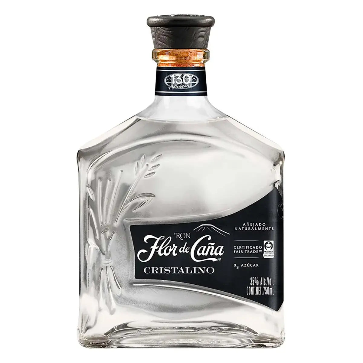 Ron Flor De Caña Cristalino 750 Ml - Corpovino