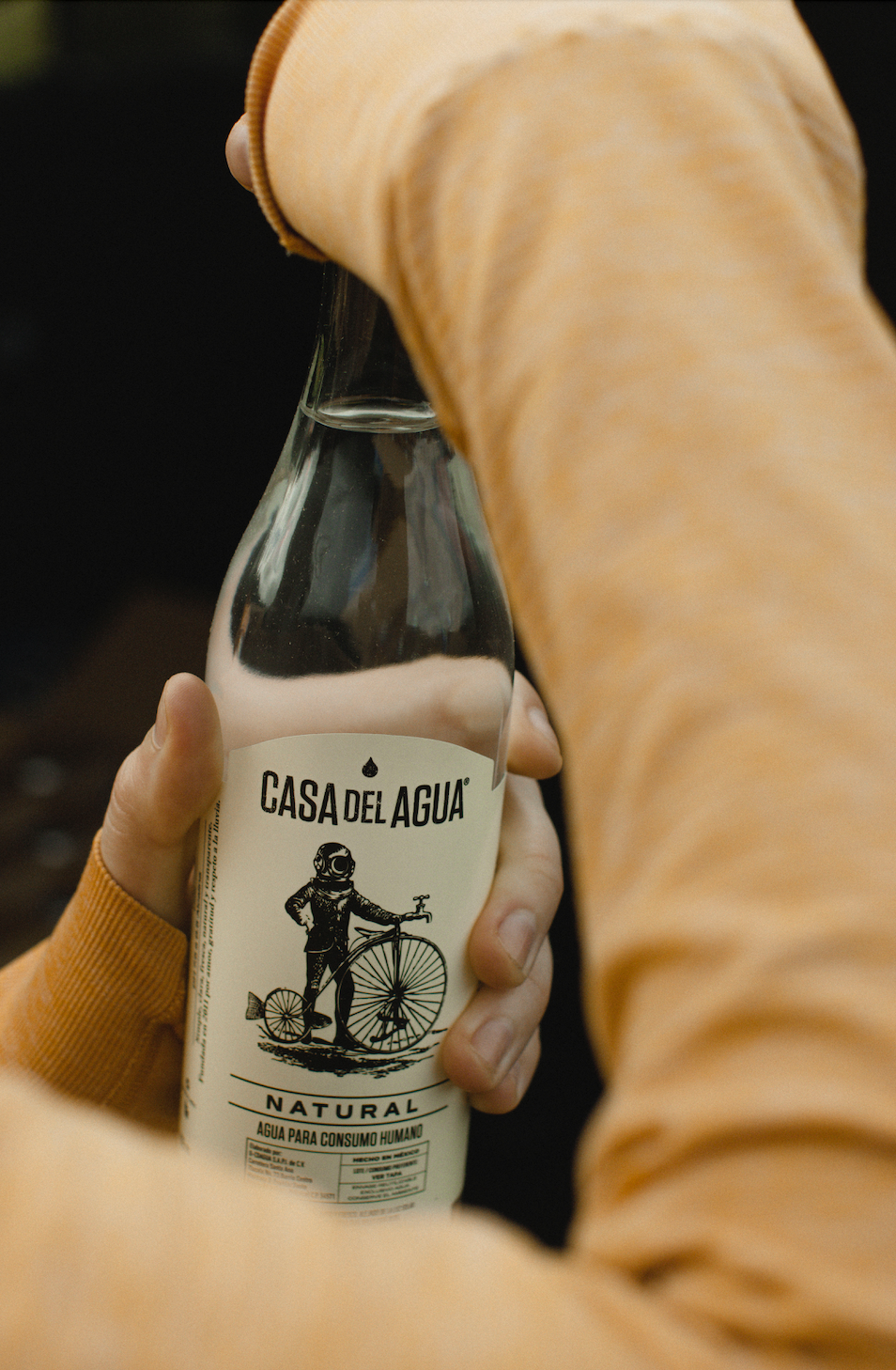 Agua de Lluvia Natural Casa del Agua 600 Ml