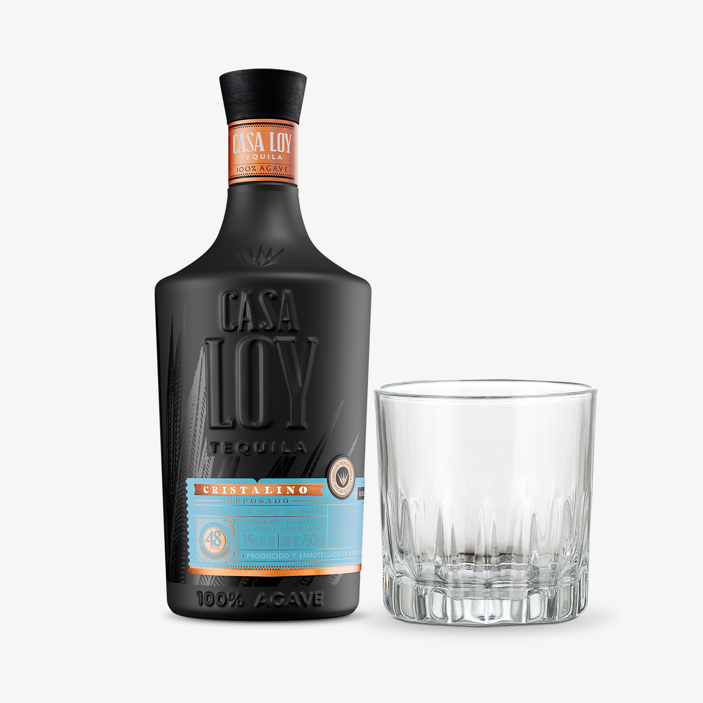 Tequila Casa Loy Cristalino 750 Ml - Corpovino