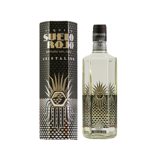 Tequila Suelo Rojo Rep Cristalino 750 Ml