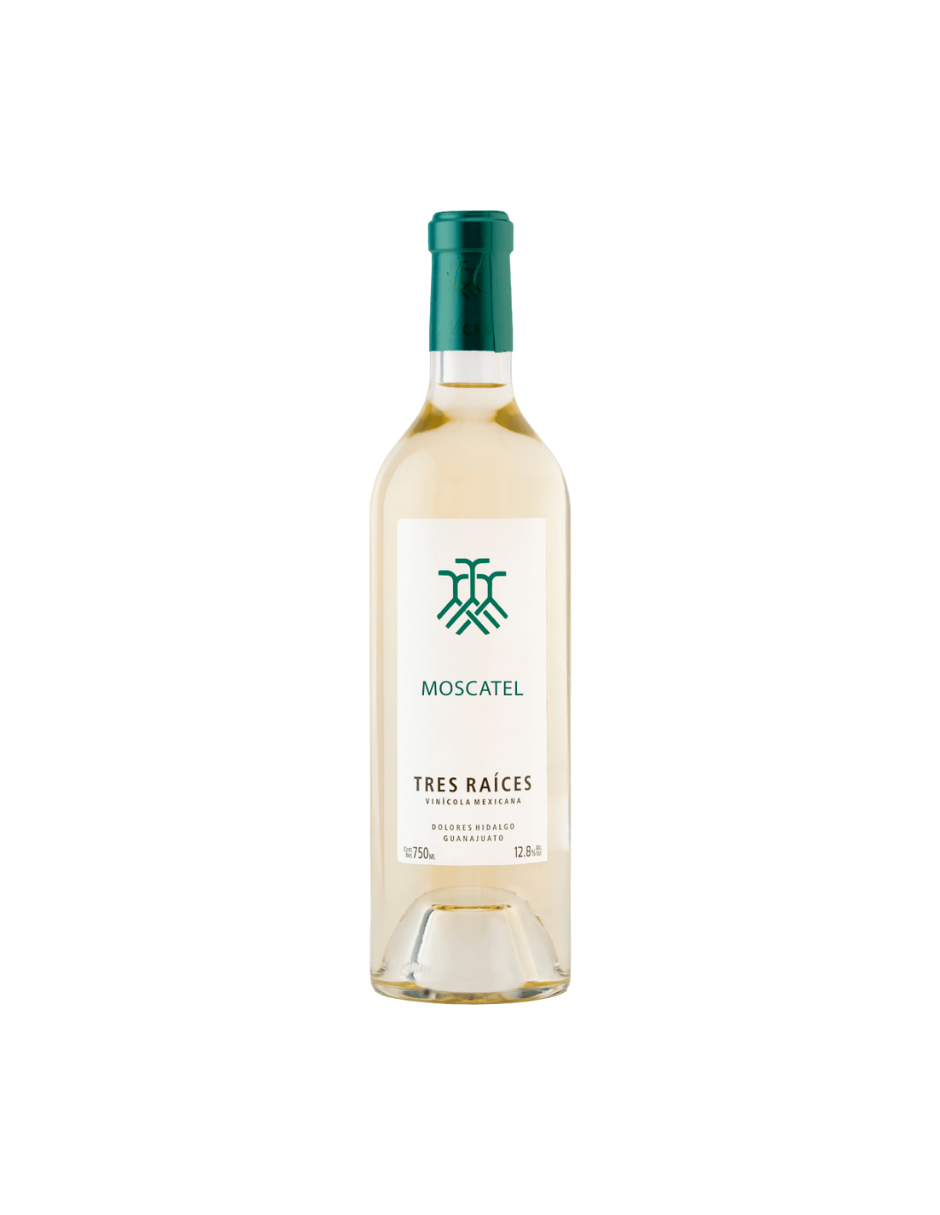 Vino Blanco Tres Raices Moscatel 750 Ml - Corpovino