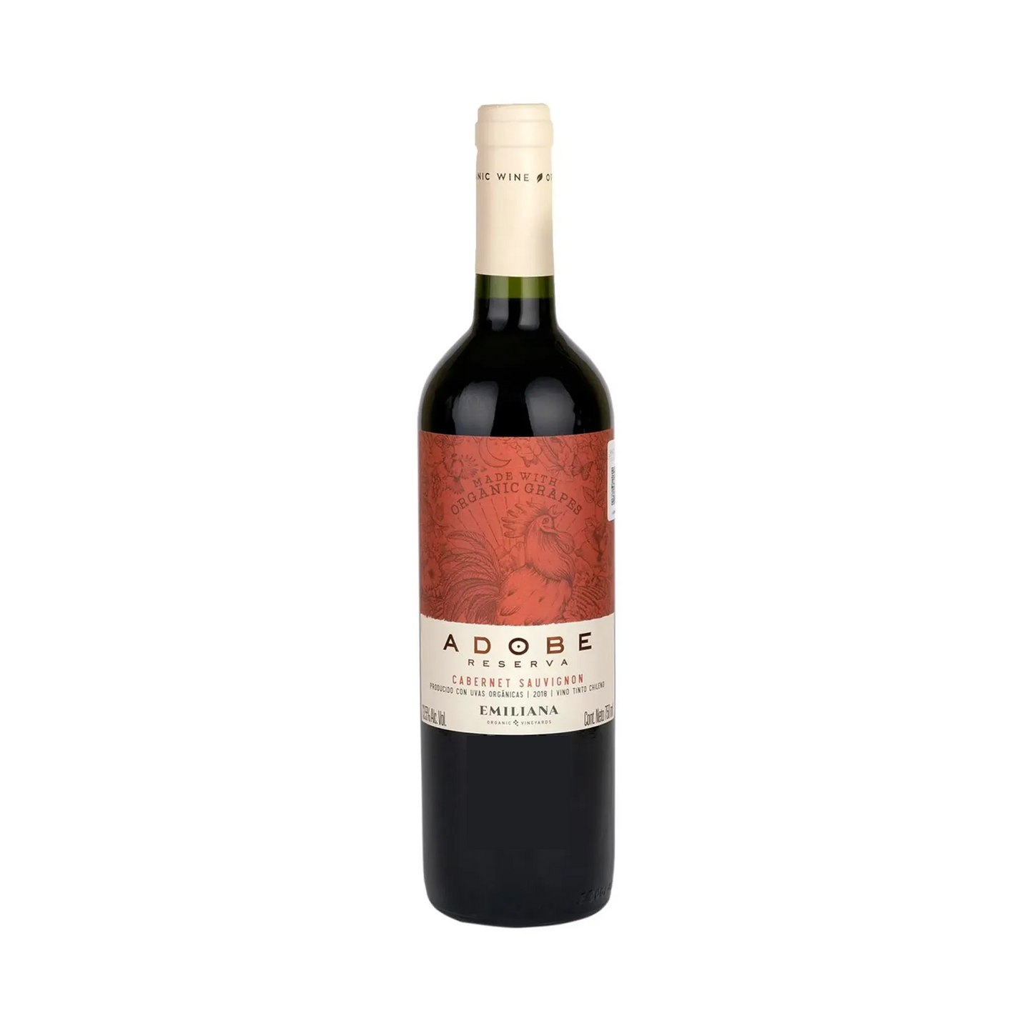 Vino Tinto Orgánico Adobe Carbernet Sauvignon 750 Ml - Corpovino