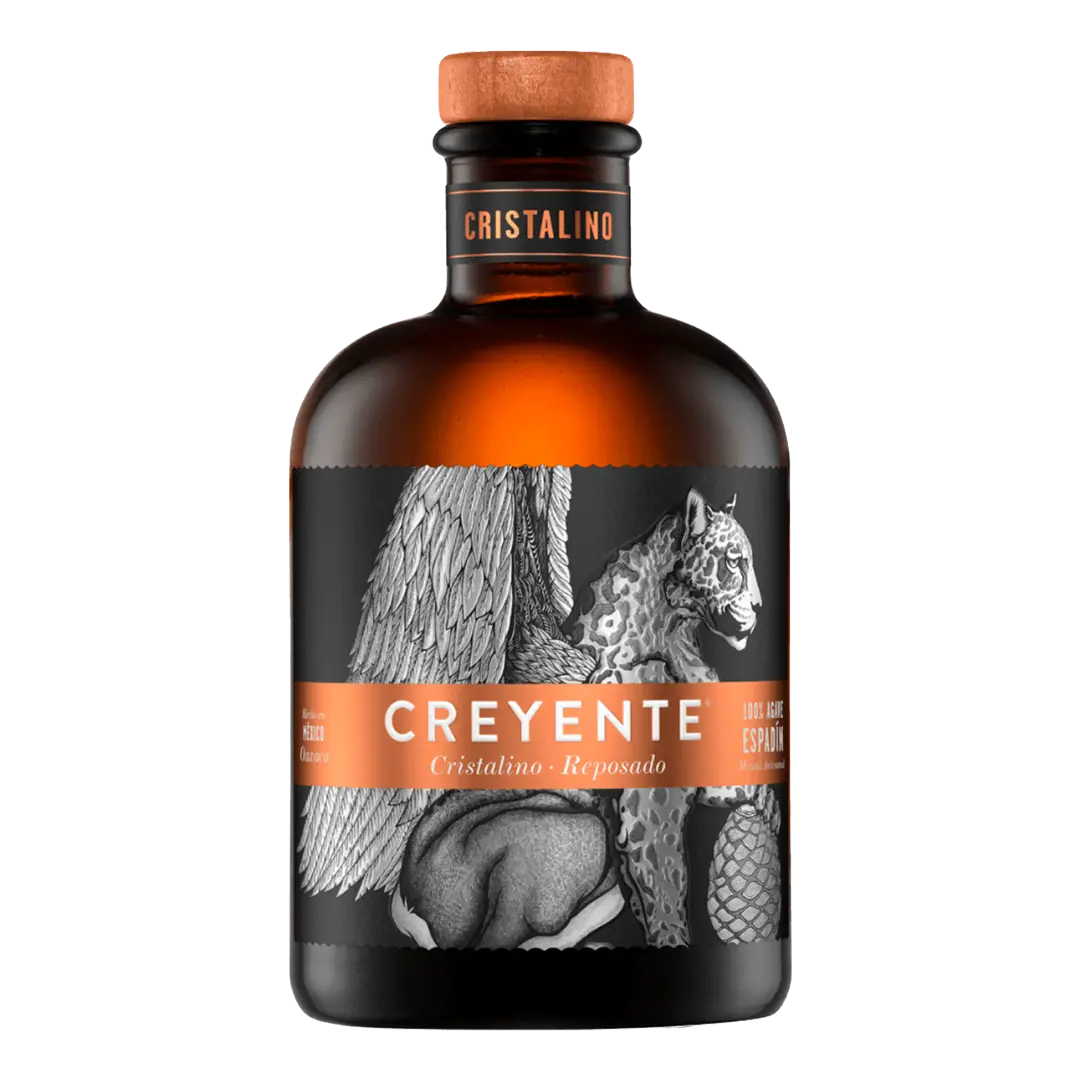 Mezcal Creyente Reposado Cristalino 750 Ml