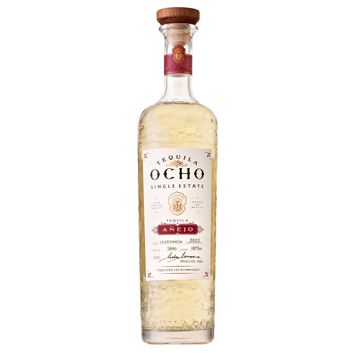 Tequila Ocho Añejo 750 Ml - Corpovino