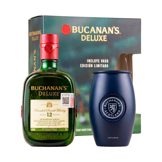 Whisky Buchanan S 12 Años 750 Ml Con Conmemorativo Nfl