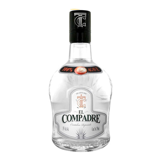 Destilado de Agave El Compadre Cristalino 750 ml