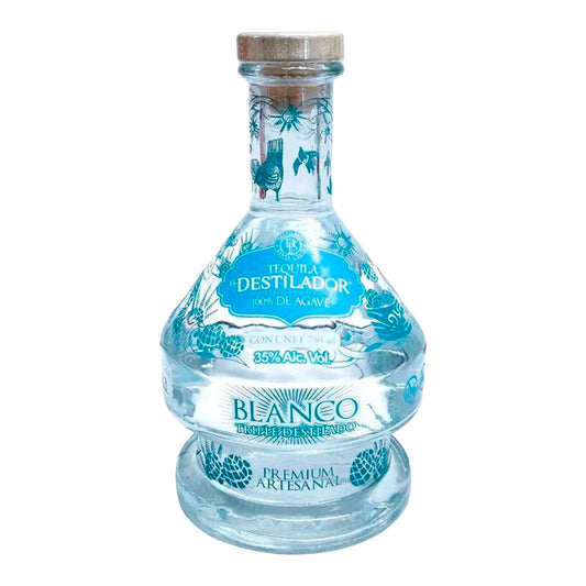 Tequila El Destilador Premium Blanco 750 Ml
