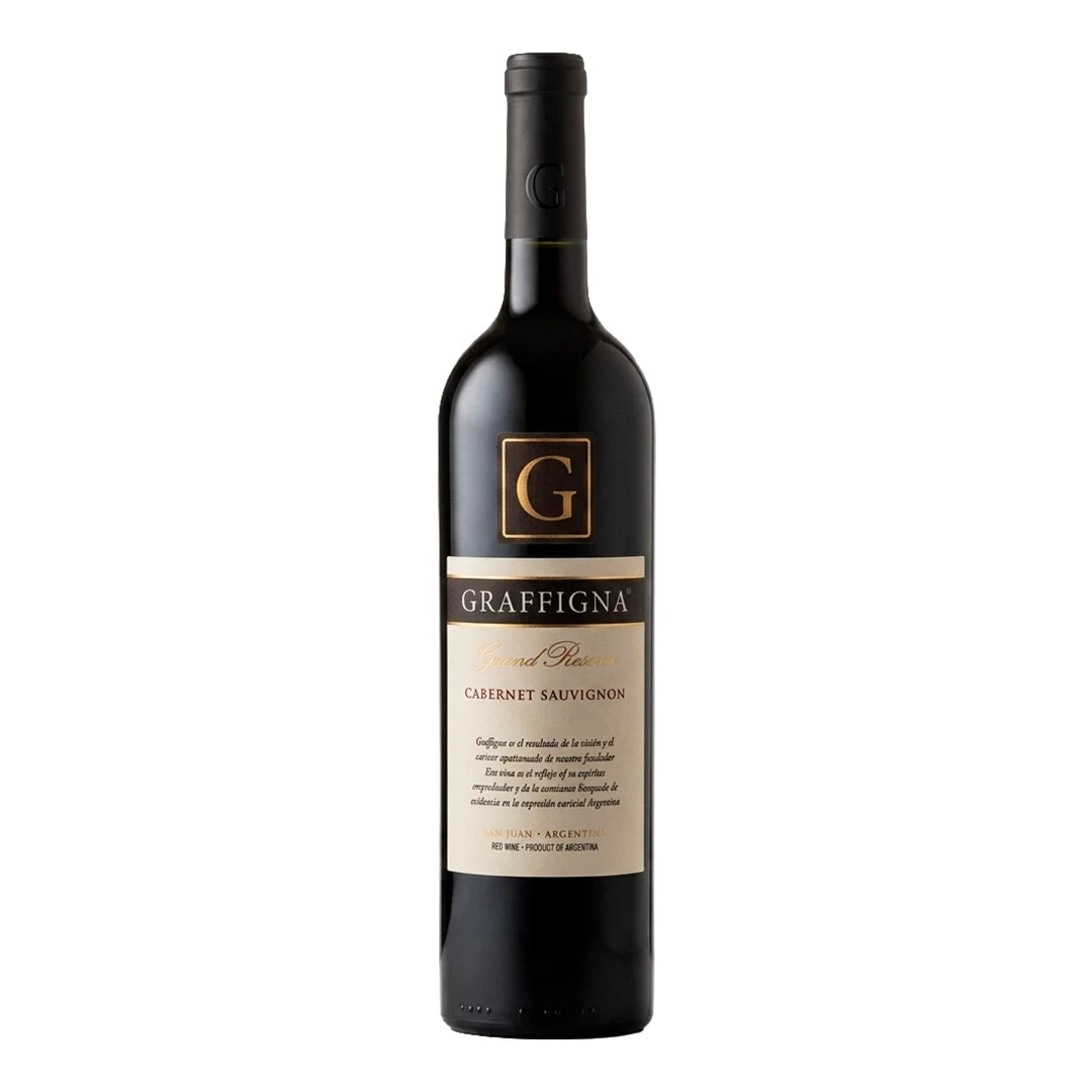 Vino Tinto Graffigna Cabernet Sauvignon Gran Reserva 750 Ml