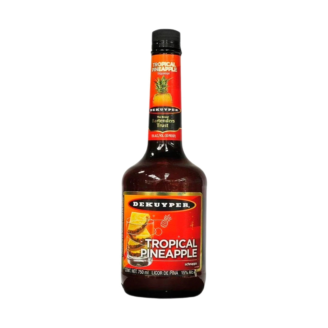 Licor Dekuyper Pucker Tropical Pinneapple 750 Ml
