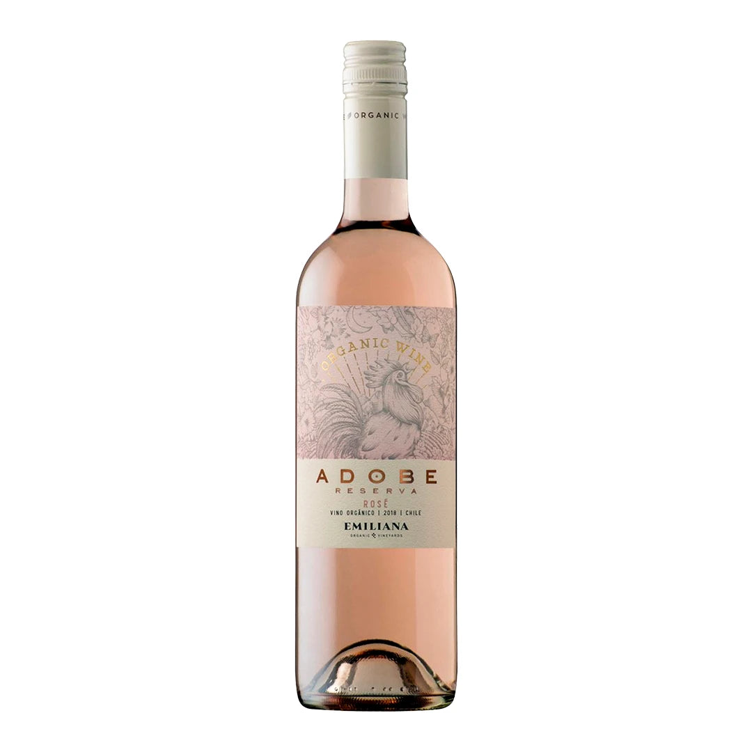 Vino Rosado Orgánico Adobe 750 Ml