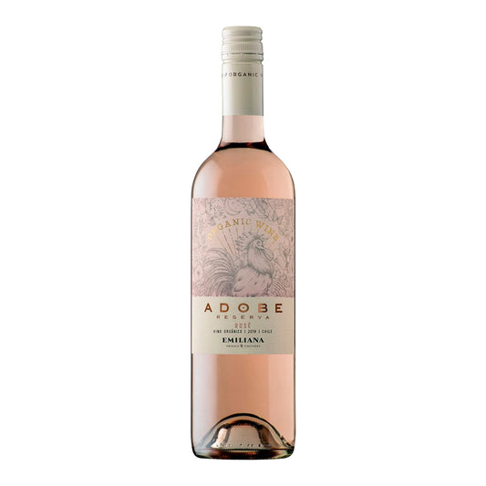 Vino Rosado Orgánico Adobe 750 Ml