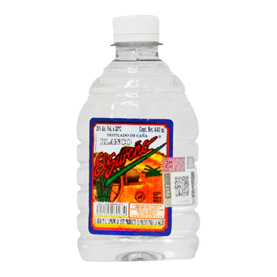 Destilado de Caña El Sureño Blanco 440 ml
