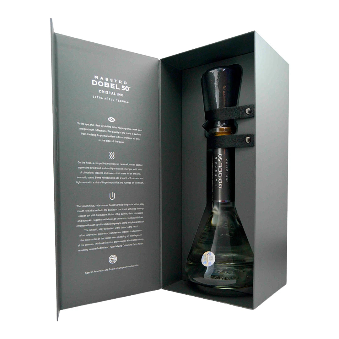 Tequila Maestro Dobel 50 Cristalino 750 Ml