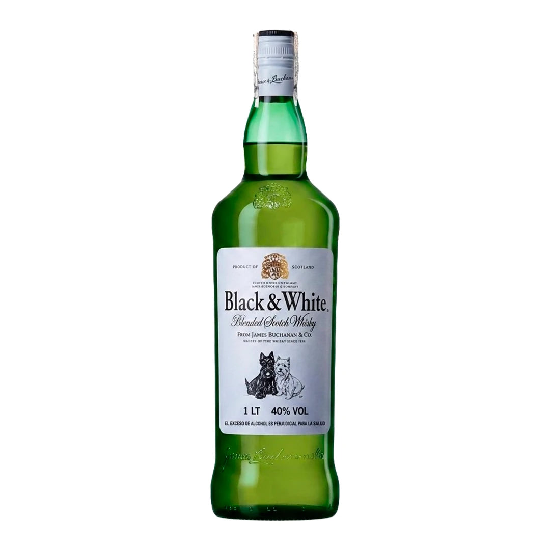 Whisky Black & White Scotch 1000 ml