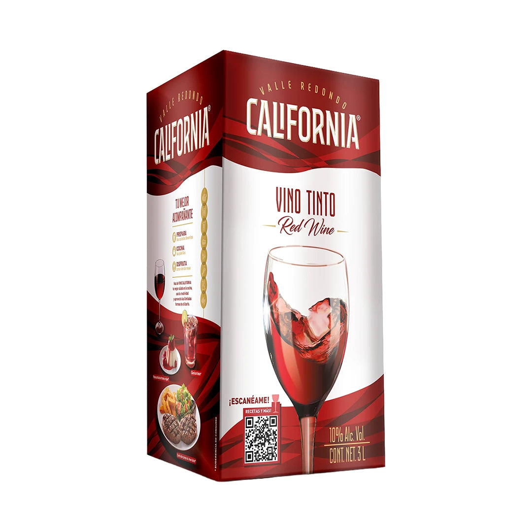 Vino Tinto California Bag in Box 3000 ml