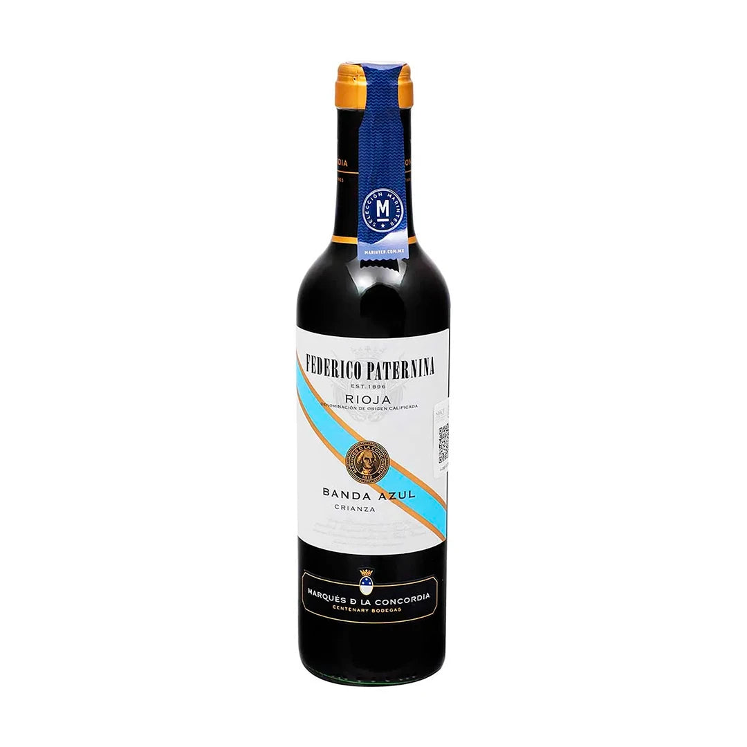 Vino Tinto Paternina Banda Azul Crianza 375 Ml